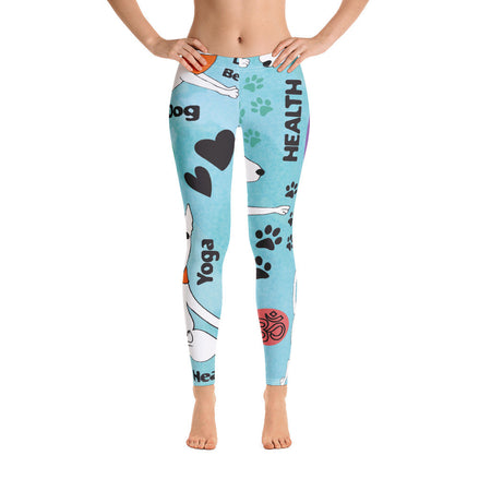 Yoga Dog Leggings-0
