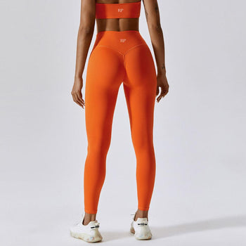 Midrise Sculpt Leggings Rockstar Peach