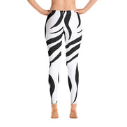 Zebra Print Leggings-2